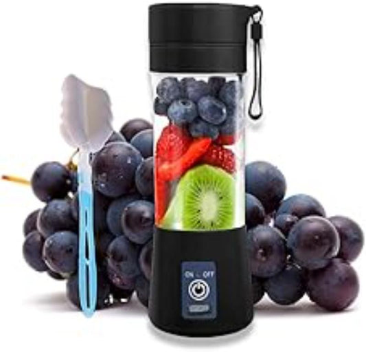 Portable Mini  USB Rechargeable Juicer Blender 4 Blades Electric Blender