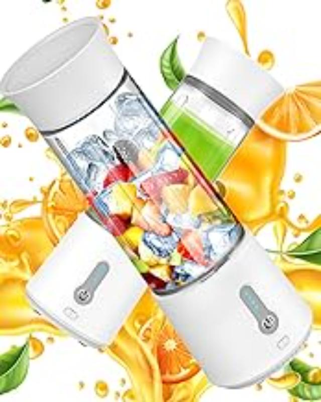 Portable Mini  USB Rechargeable Juicer Blender 4 Blades Electric Blender