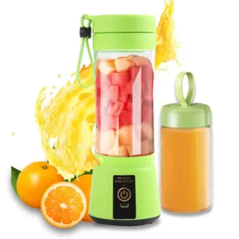 Portable Mini  USB Rechargeable Juicer Blender 4 Blades Electric Blender