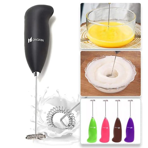 "Mini Electric Egg Beater & Coffee Frother – Handheld Kitchen Mixer"