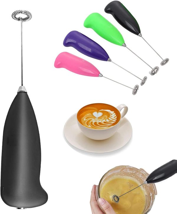 "Mini Electric Egg Beater & Coffee Frother – Handheld Kitchen Mixer"