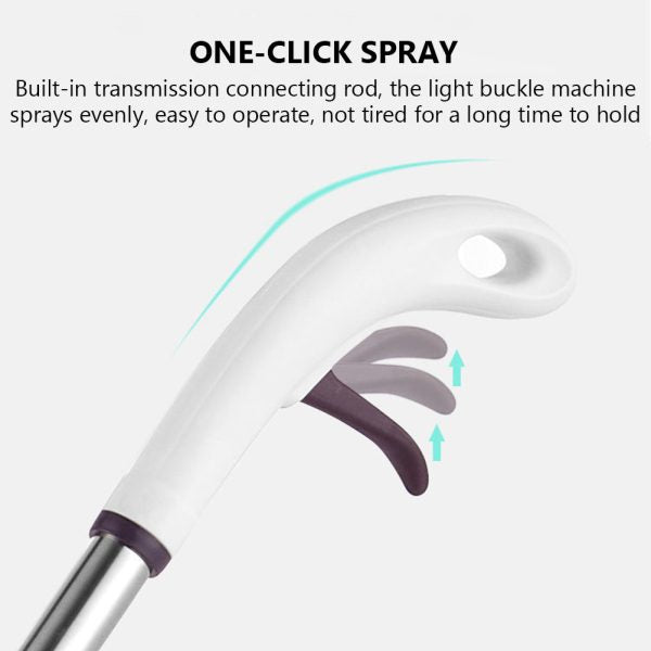 "Ultra-Efficient 360° Spray Mop – Hands-Free, Flat Mop for Sparkling Clean Floors"