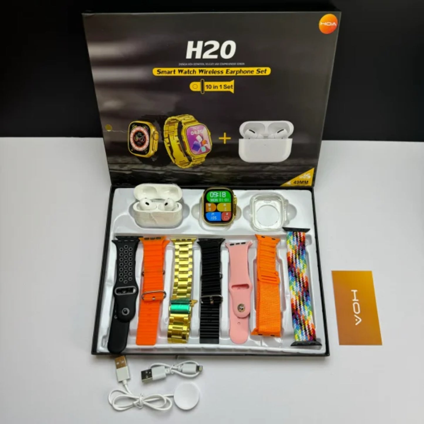 "H20 Ultra Smartwatch + Free AirPods