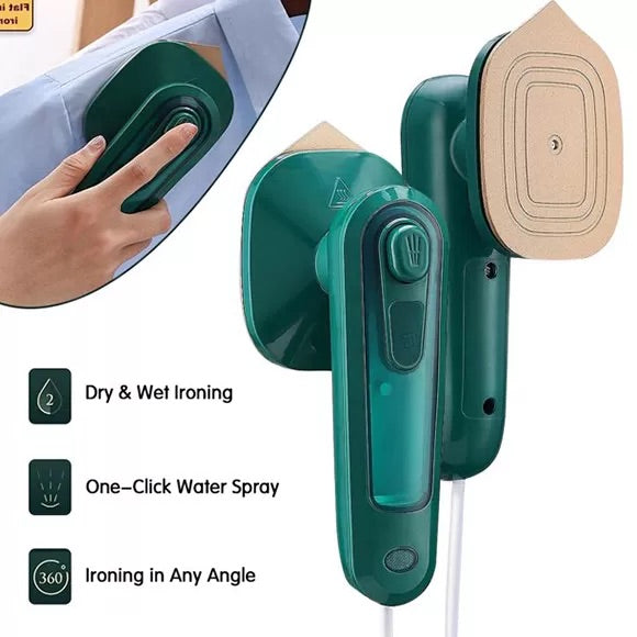 "Professional Handheld Steam Iron – Portable Garment Steamer for Effortless Ironing"