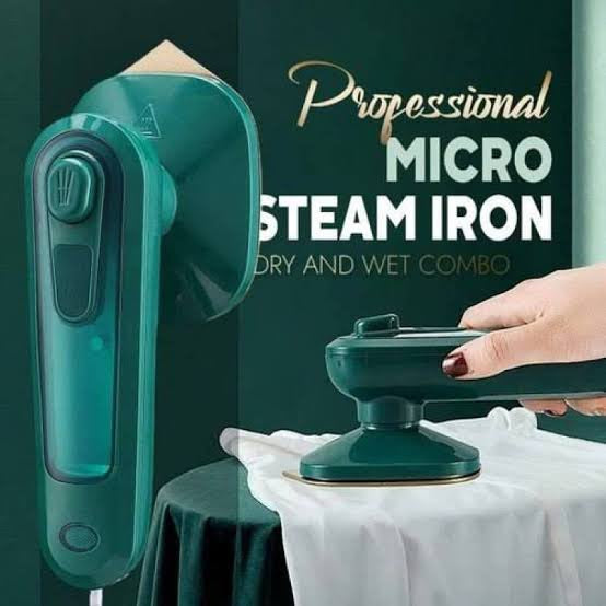 "Professional Handheld Steam Iron – Portable Garment Steamer for Effortless Ironing"